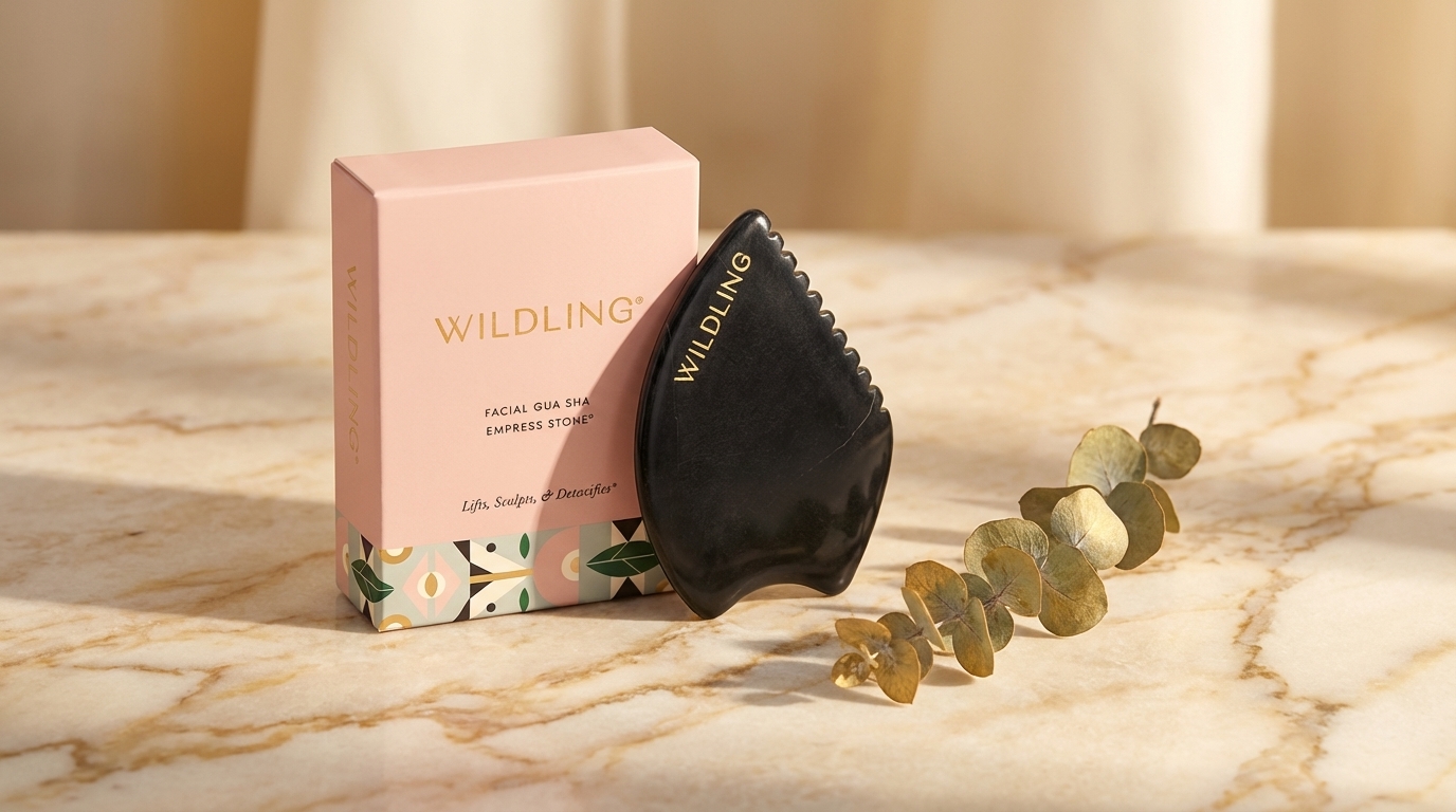 Wildling Empress Stone — piedra Bian de gua sha facial